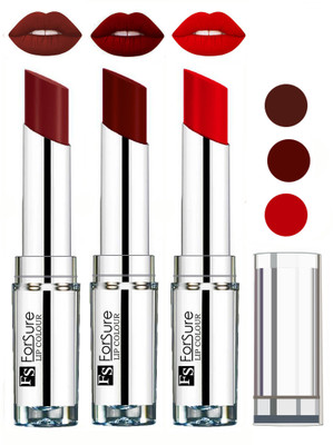 

Forsure Best Collection Velvet Matte Lip Color Combo at Wholesale Rate(Wine,Maroon,Romantic Red, 12 g)