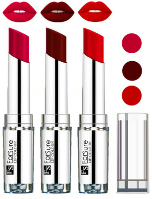 

Forsure Best Collection Velvet Matte Lip Color Combo at Wholesale Rate(Magenta,Maroon,Romantic Red, 12 g)
