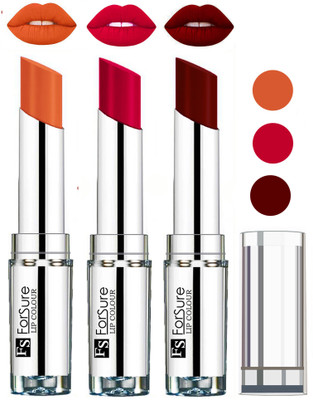 

Forsure Best Collection Velvet Matte Lip Color Combo at Wholesale Rate(Nude,Magenta,Maroon, 12 g)