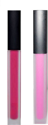 

Gabbu Lip Fuller Hydrating Matte LIPSTICK(1 LIGHT PINK, 1 DARK PINK, 10 ml)