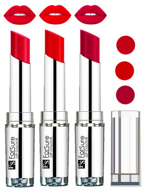 

Forsure Best Collection Velvet Matte Lip Color Combo at Wholesale Rate(Ruby Red,Hot Red,Magenta, 12 g)