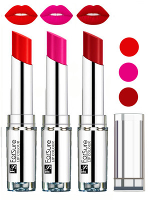 

Forsure Best Collection Velvet Matte Lip Color Combo at Wholesale Rate(Orange,Rose Pink,Sweet Red, 12 g)
