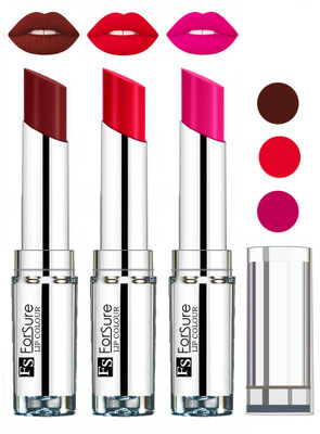 

Forsure Best Collection Velvet Matte Lip Color Combo at Wholesale Rate(Wine,Ruby Red,Rose Pink, 12 g)