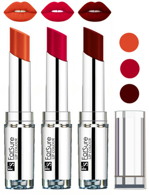 

Forsure Best Collection Velvet Matte Lip Color Combo at Wholesale Rate(Brick Nude,Magenta,Maroon, 12 g)