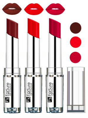 

Forsure Best Collection Velvet Matte Lip Color Combo at Wholesale Rate(Wine,Hot Red,Magenta, 12 g)