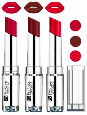 

Forsure Best Collection Velvet Matte Lip Color Combo at Wholesale Rate(Magenta,Wine,Ruby Red, 12 g)