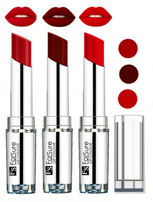 

Forsure Best Collection Velvet Matte Lip Color Combo at Wholesale Rate(Sweet Red,Maroon,Romantic Red, 12 g)