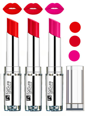 

Forsure Best Collection Velvet Matte Lip Color Combo at Wholesale Rate(Orange,Ruby Red,Rose Pink, 12 g)