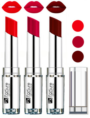 

Forsure Best Collection Velvet Matte Lip Color Combo at Wholesale Rate(Hot Red,Magenta,Maroon, 12 g)