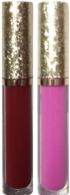 tanvi27 ATTRACTIVE MATTE FINISH(GELLIN RED, FOCO PINK, 12 ml)