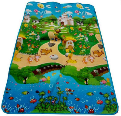 

LooMantha PVC Baby Bed Protecting Mat(Multicolor