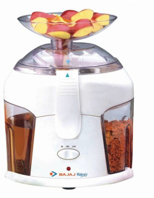 

Bajaj Majesty Juice Extractor 400 Juicer(White, 1 Jar)