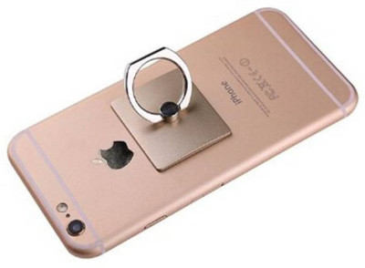 TOLERAR Ring Stand Holder/Mobile Phone Ring Stent/Guard Against Theft Clasp/360 Degree Rotating Metal Stand For any Device - Gold Mobile Holder Flipkart
