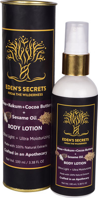 

Eden's Secrets SHEA + KOKUM + COCOA + SESAME OIL | Body Lotion â¦(100 ml)