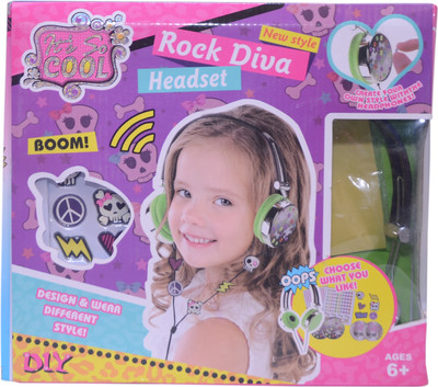 

qexclusive Rock Diva Headset(Green)