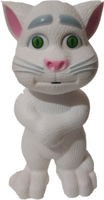 

Collectionmart Musical White Talking Tom Cat for Kid(White)