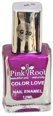 

Pink Root GLOSSY NAIL PAINTS G-NO.20 PINK