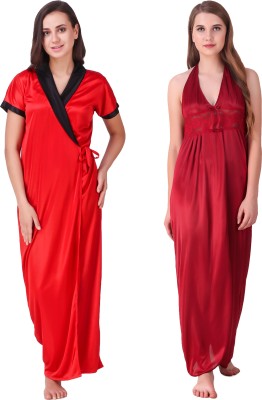 KEOTI Women Robe(Red)