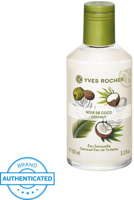 

Yves Rocher Sensual Coconut Eau de Toilette - 100 ml(For Men & Women)