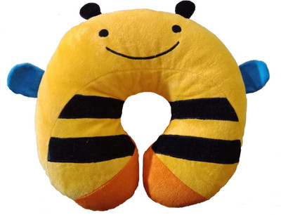 

VAISHNO cartoon Baby Pillow Pack of 1(Yellow)