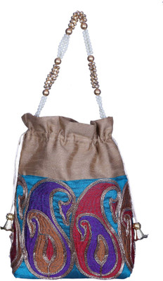 

Mahadev Exports Multicolor Potli with handle Potli(Multicolor)