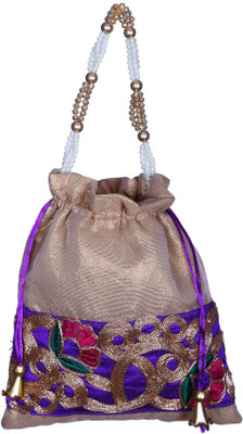 

Mahadev Exports Multicolor Potli with handle Potli(Multicolor)