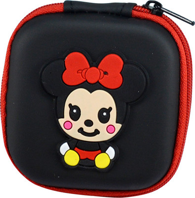 

Saamarth Impex Red Border Small Coin Pouch Zip Closure Mini Bag Kids Saving Case Cartoon Printed Coin Purse(Multicolor)