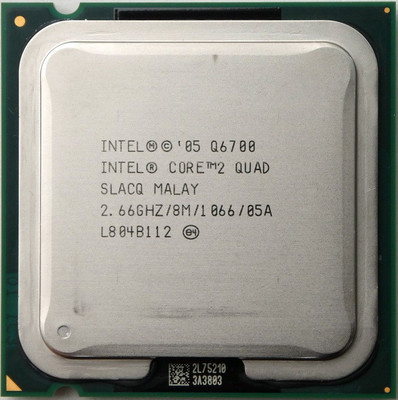 

Intel Quadcore 2.66 LGA 775 Q6700 Desktop Processor(Silver)