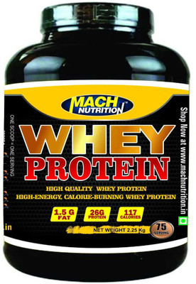 

Mach Nutrition Chocolate Whey Protein(2.25 kg, Chocolate)