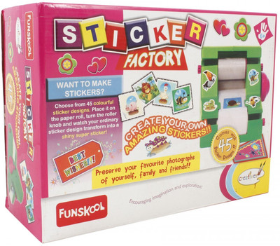 

Funskool Sticker Factory(45 Pieces)