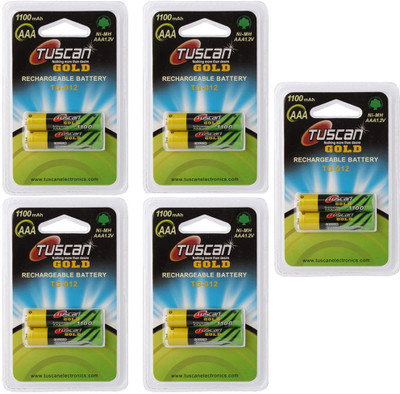 

Tuscan GOLD AAA 1100mAh Rechargeable Ni-MH Battery