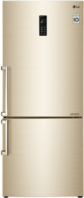

LG 499 L Frost Free Double Door Refrigerator(Premium Gold, GC-B559EVQZ)