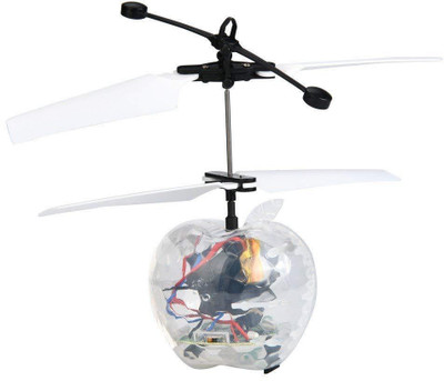 

welkins Rechargeable IR controlled censor aircraft flying toy(transparent)