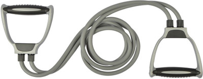 

Faiydashop Double Toning Tube Resistance Tube(Grey)