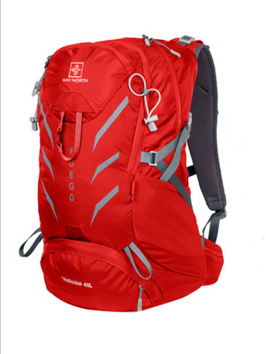 

Way North WayNorth 40 Ltrs Rucksack Hiking Trekking Premium Quality Bag With Raincover Rucksack - 40(Red)