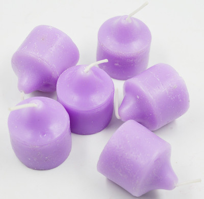 

ME&YOU Decorative Designer Scented Candles for Diwali, Designer candles for Diwali Decorating Items, Purple Color Diwali Candle IZ18ScentedCandlesPack6Simple-Purple-007(50 g)