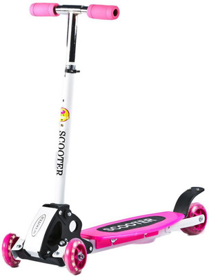 

Baybee Ninja 3 wheeled Folding Skate Scooter Outdoor Toy Scooter(Pink)