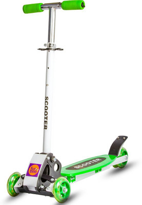 

Baybee Skate Scooter For Kids 3 Wheel Lean Outdoor Toy Scooter(Green)