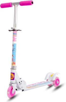 

Baybee Skate Scooter For Kids 3 Wheel Lean Outdoor Toy Scooter(Pink)