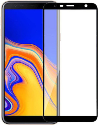CASEJUNCTION Edge To Edge Tempered Glass for SAMSUNG GALAXY J4 PLUS(Pack of 1)