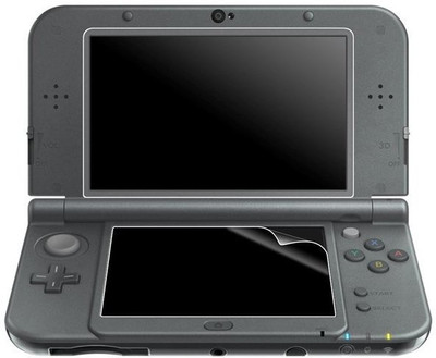 

ACUTAS Front and Back Screen Guard for Nintendo 3DS XL(Pack of 1), Clear