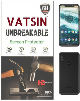 Vatsin Front and Back Screen Guard for Motorola Moto One Power(Pack of 1)