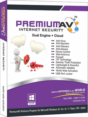 

PremiumAV Internet Security 5 User 1 Year