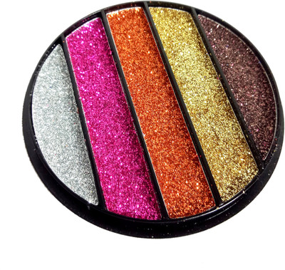 

S.F.R Color Color Ultra Shiny 5 Color Eyeshadow Glitter(MultiColor)