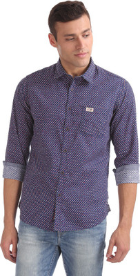 us polo printed shirts