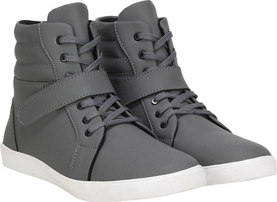 

Kraasa NotOut Sneakers For Men(Grey
