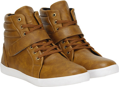 

Kraasa NotOut Sneakers For Men(Tan