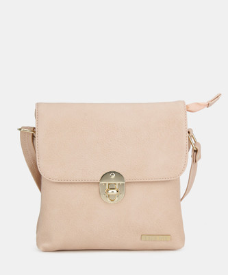 

Cara Mia Women Casual Pink Leatherette Sling Bag