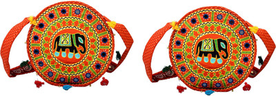 

Super Girls Casual Multicolor Fabric Sling Bag