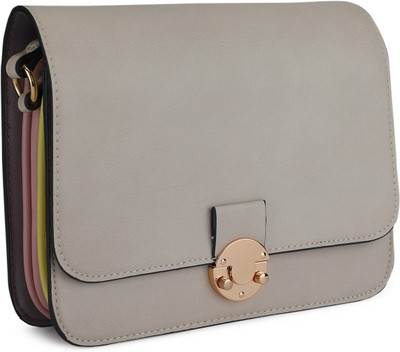 

Accessorize Women Casual Beige Cotton Sling Bag